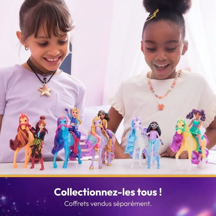 SPIN MASTER COFFRET LICORNE ET POUPEE CINDER ET VALENTINA Unicorn Academy-5