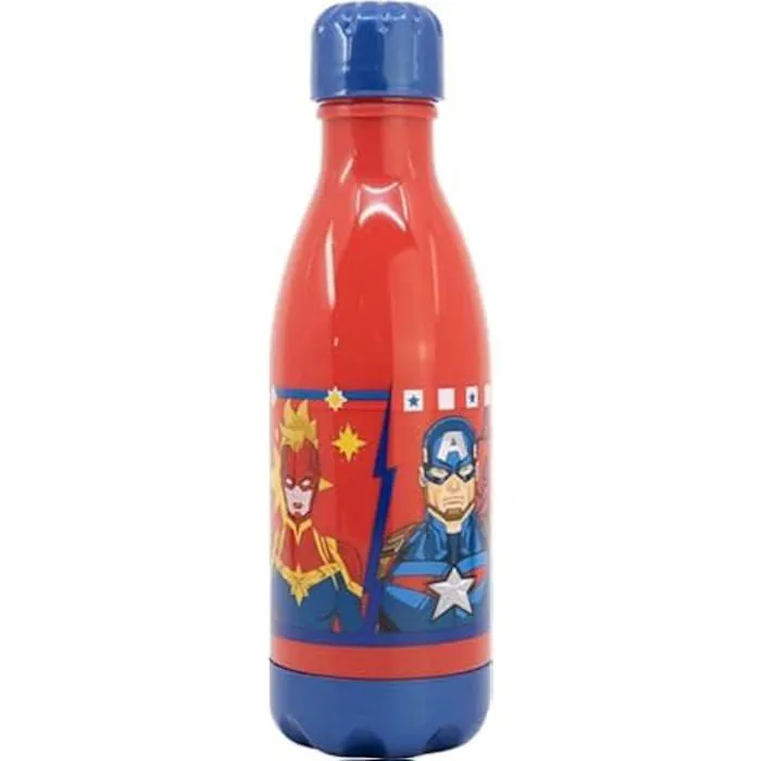 Gourde - Marvel - Avengers - Rouge - 560 ml - Enfant - Plastique recyclable sans BPA-1
