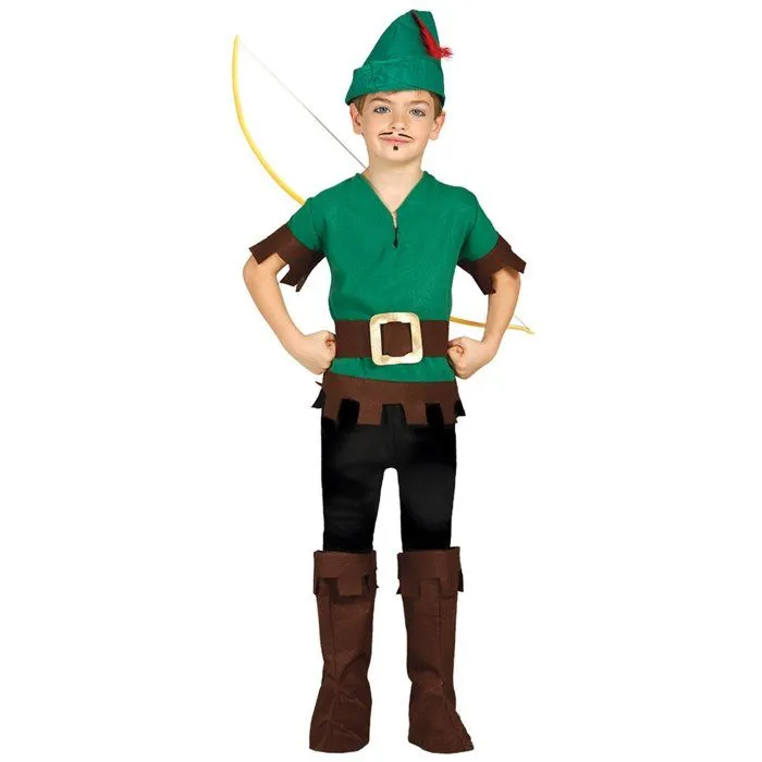 DÉGUISEMENT ROBIN DES BOIS GARÇON 4/6 ANS-0