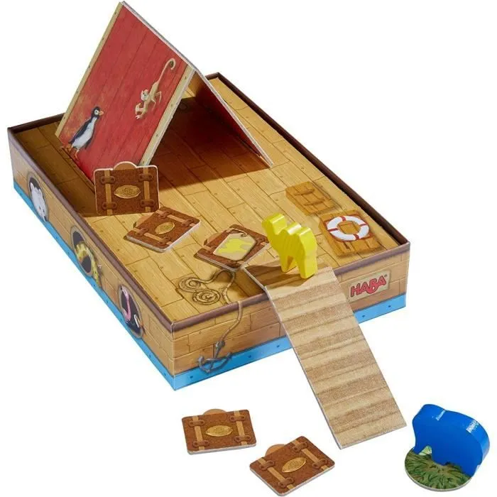 HABA - Tous sur l'arche ! - Jeu mémoire coopératif - 3 ans et plus, 305840-2