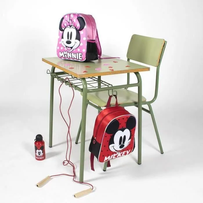 Cartable - Mickey Mouse - 3D - Rouge - 25 x 31 x 10 cm - Enfant-2