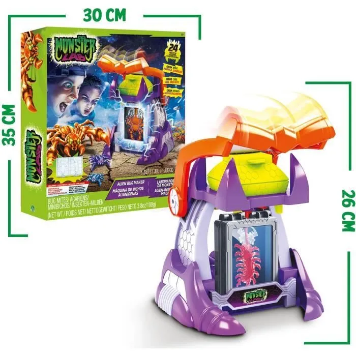 Jeu créatif - GIOCHI PREZIOSI - MONSTER LAB - Fabrique de monstres avec gel et moules-8