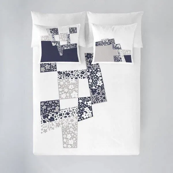 Housse nordique - Devota & Lomba - Galia - 220 x 240 cm - Blanc - 1 housse-2
