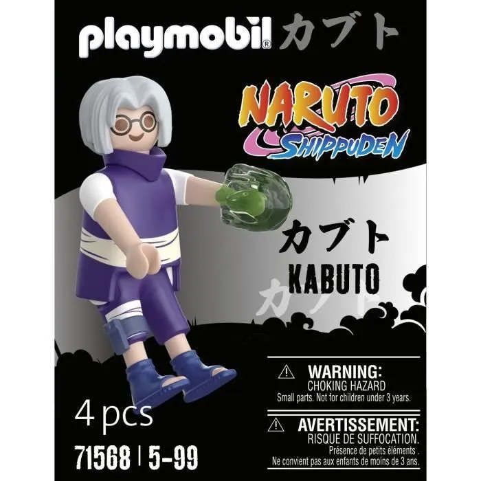 PLAYMOBIL Figurine Kabuto 71568, Naruto Shippuden, Dès 5 ans-2