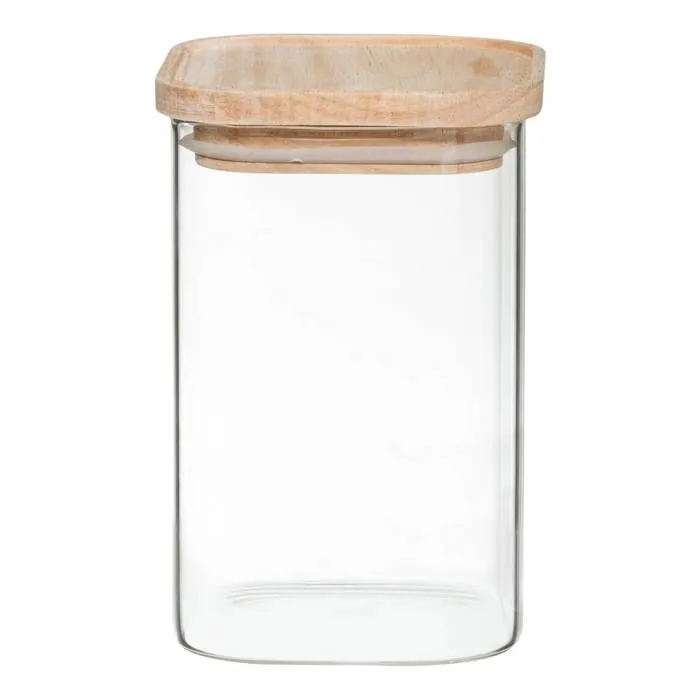 Lot de 4 Bocaux "Empilables" 15cm Transparent-4