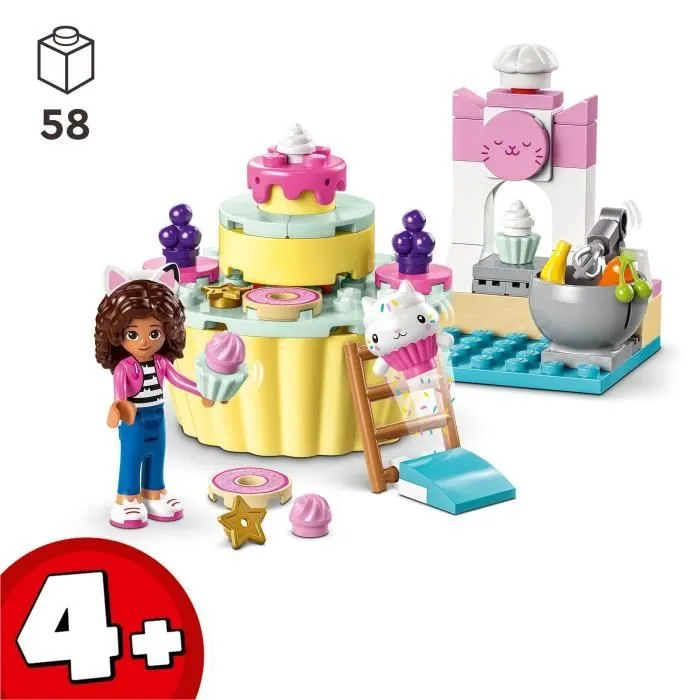 LEGO® Gabby et la Maison Magique 10785 Praline et P’tichou S’Amusent, Jouet avec Figurines Chat-1