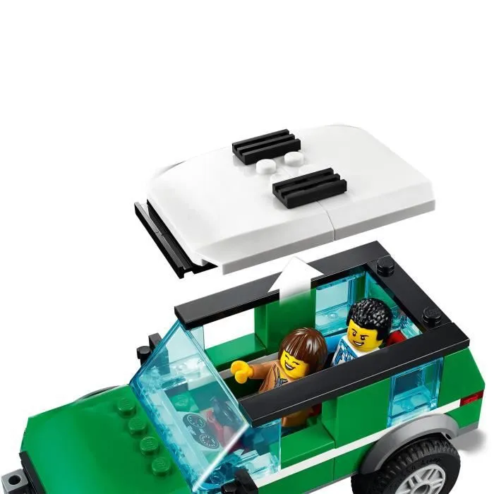 LEGO® City 60288 Le transport du buggy de course, Jouet Camion Transporteur de Voiture Tout-Terrain pour Enfants de 5 ans et +-2