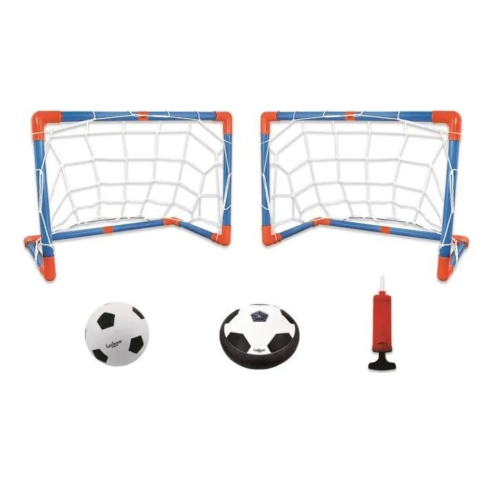Disque de foot aéroglisseur en mousse lumineux avec cages de buts et ballon - LEXIBOOK-3