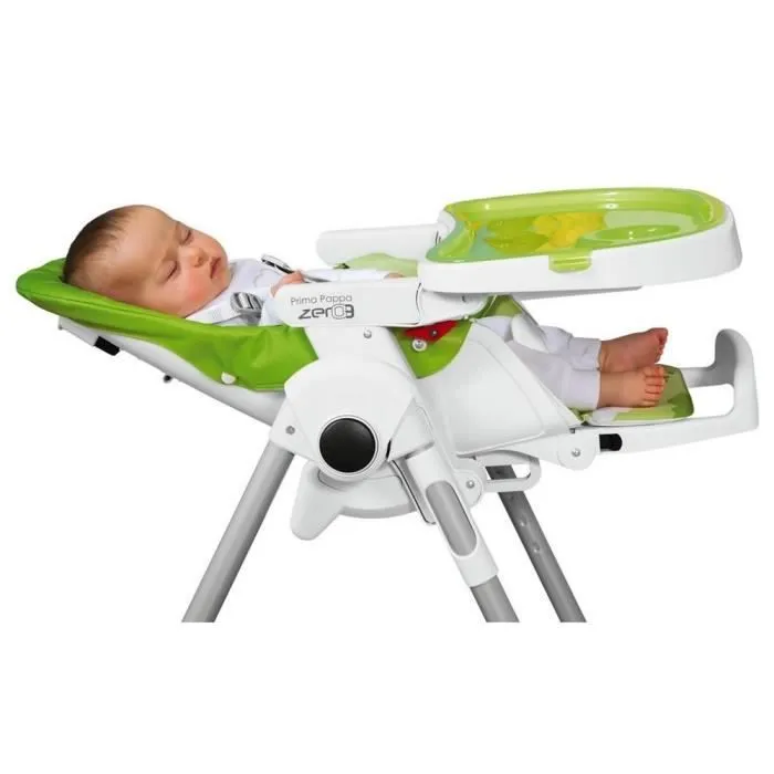 PEG PEREGO Chaise haute multi-positions Prima Pappa Follow Me Fragola - Rouge-2