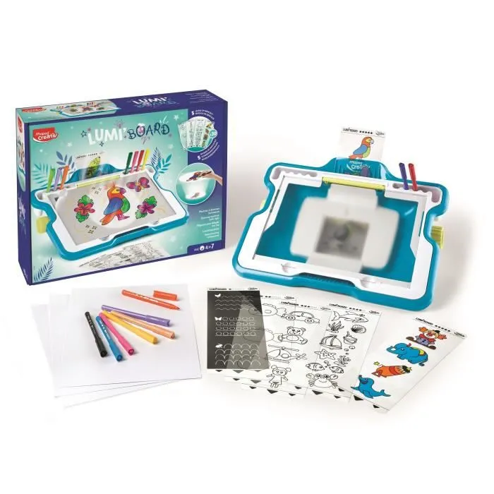 Maped Creativ - Lumiboard - Machine lumineuse pour apprendre à dessiner pour les enfants dès 4 ans-1