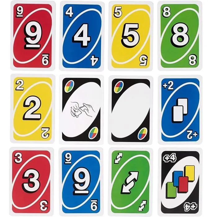 Jeu de cartes traditionnel Uno-3