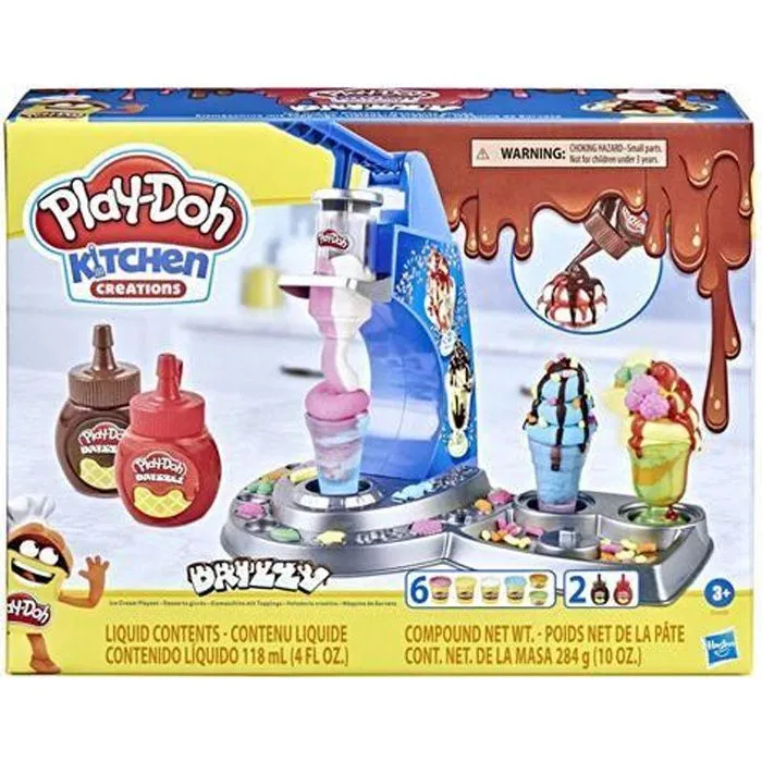 Jouet - PLAYDOH - Pâte à modeler Kitchen Creations Desserts givrés - Multicolore-0