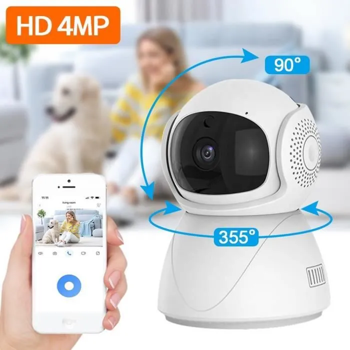 Babyphone - Ecoute bébé  -Vidéo Sans Fil Multifonctions - Double bande 2.4G et 5G- Caméra Bidirectionnel - Vision Nocturne -A3-0