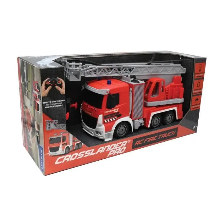Camion de pompiers télécommandé LEXIBOOK CROSSLANDER® PRO avec effets sonores et lumineux-5