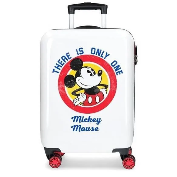 Disney mallette pour enfants Mickey Magic 55 cm ABS 33 litres blanc/rouge-0