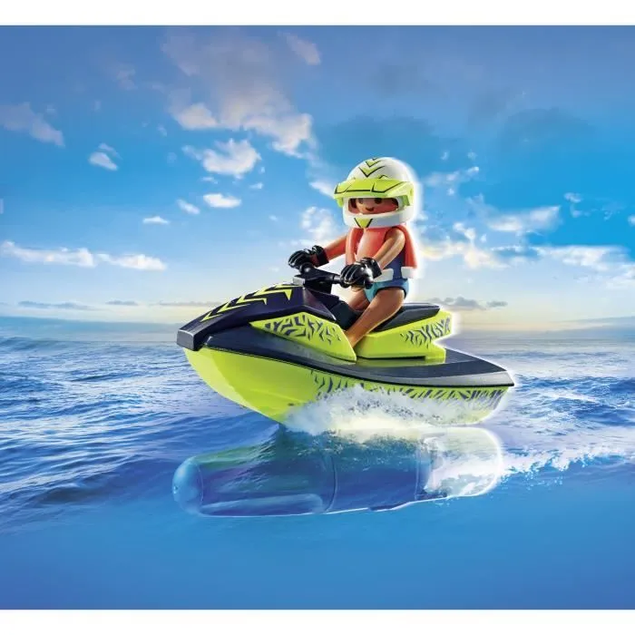 PLAYMOBIL 71464 Bateau de pompier et scooter des mers - Action Hereos - Les pompiers - Dès 4 ans-3