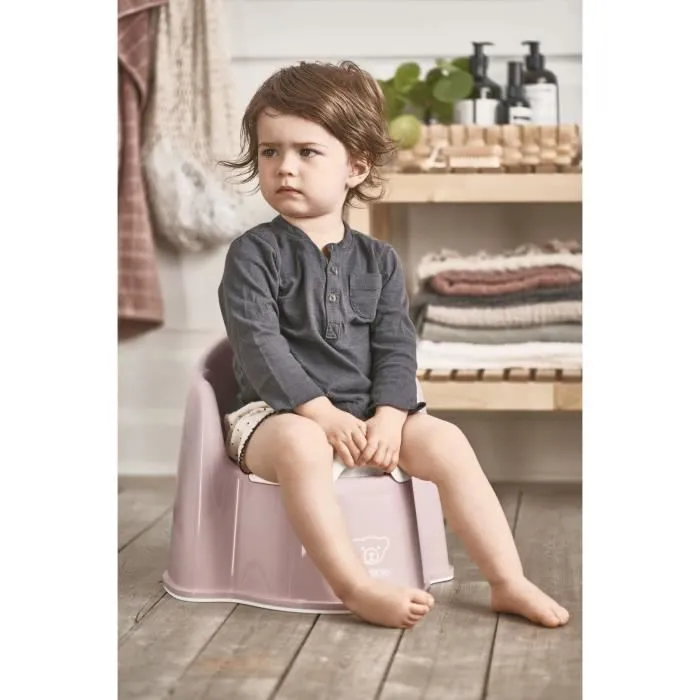 BABYBJÖRN Pot Fauteuil, Rose pastel/Blanc-1