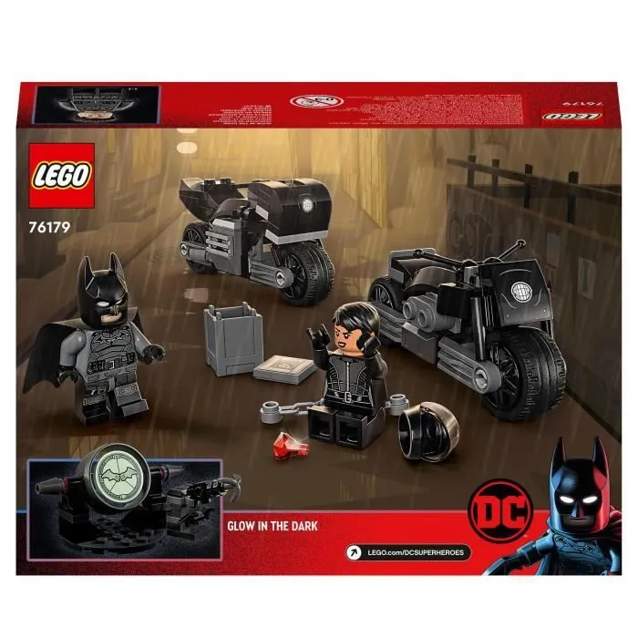 LEGO® DC 76179 La Course-Poursuite en Motos de Batman et Selina Kyle, Jouet de Construction-5