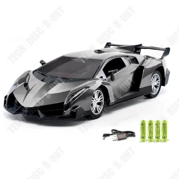 TD® Voiture jouet pour enfants Télécommande sans fil Dérive à grande vitesse Pneus absorbant les chocs Jouets de course-1