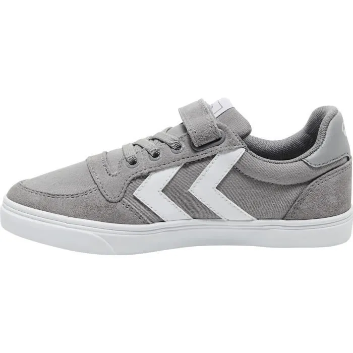 Chaussures multisports - Hummel - Slimmer Stadil Low - Blanc - Garçon - Enfant-3