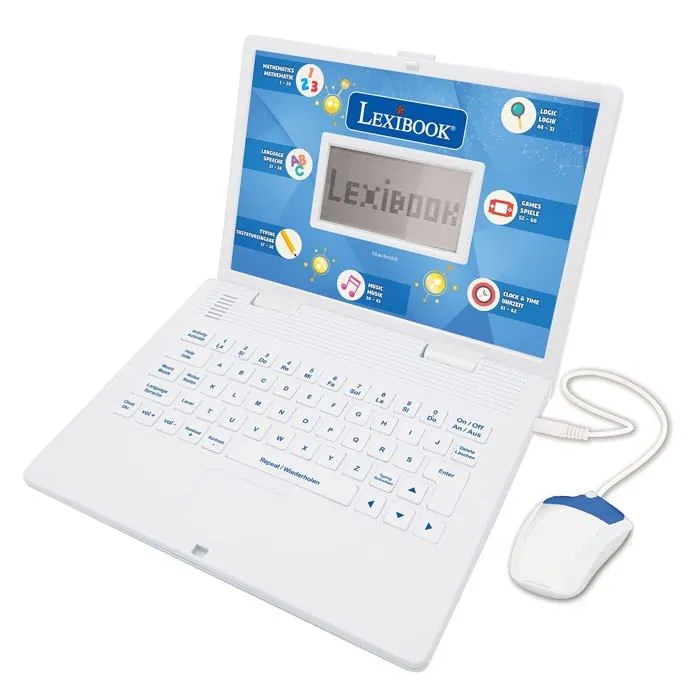 Ordinateur enfant - Lexibook - JC598i3 - Activités éducatives - Design ergonomique - Écran LCD animé-0