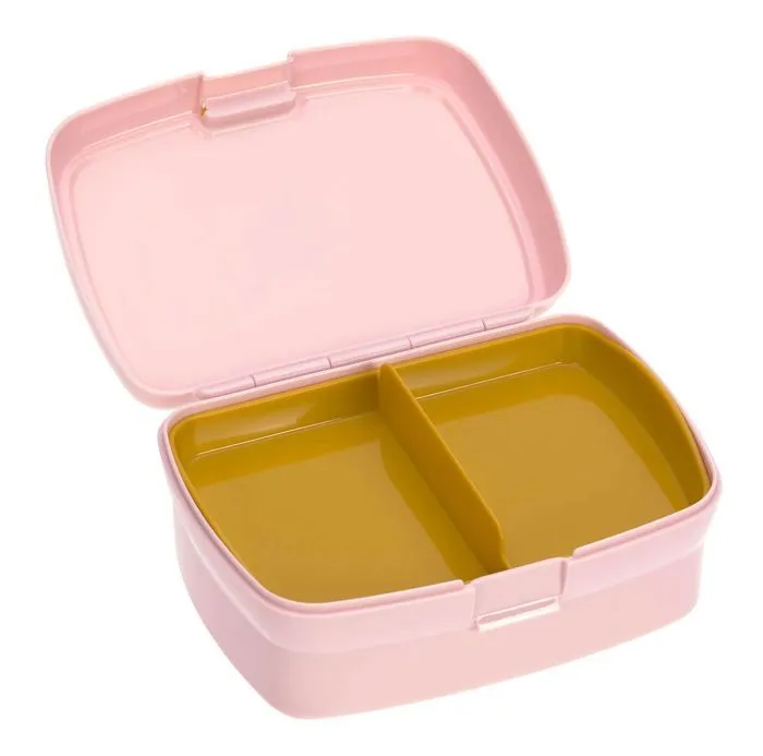 Lässig Boîte à déjeuner argenté rose pour fille et garçon - Lunchbox Adventure Tipi 150419-2