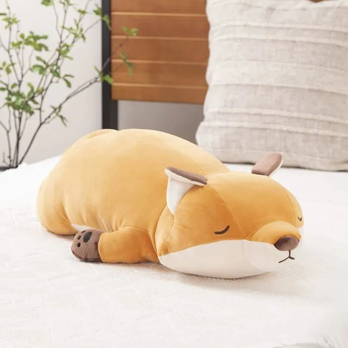 Peluche renard KONTA - TROUSSELIER - Taille L - Ultra doux - Effet relaxant-2