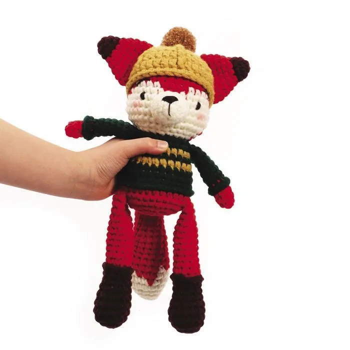 Ma Peluche Amigurumi renard en crochet-1
