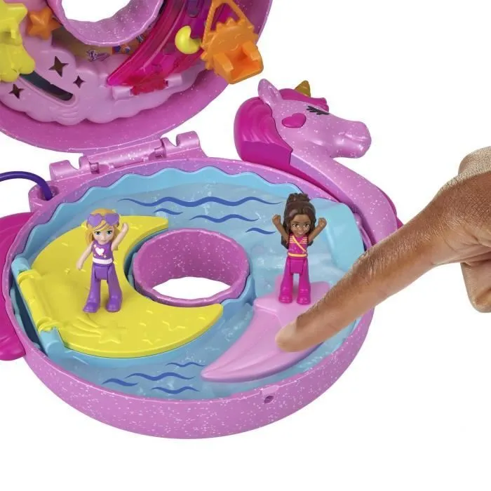 Coffret Bouée Licorne - Polly Pocket - HKV34 - Mini Poupée et Accessoires-3