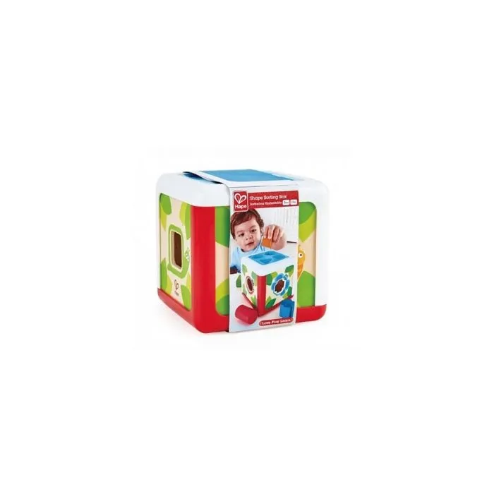 Jouet éducatif - HAPE - Boite à forme cube - Multicolore - Pour bébé de 12 mois et plus-0
