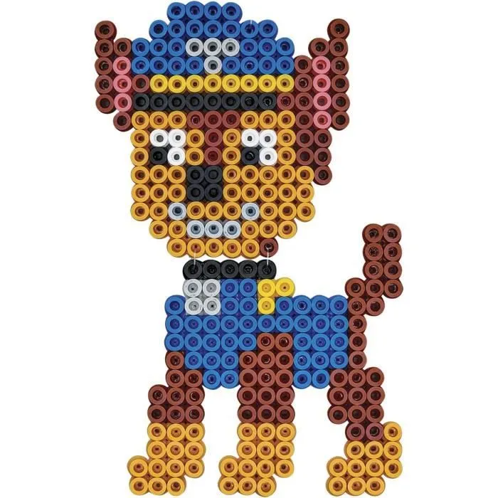 Hama Perlen 8752 Perles à Repasser Paw Patrol, 10242990, Multicolore, 10 mm Durchmesser-1