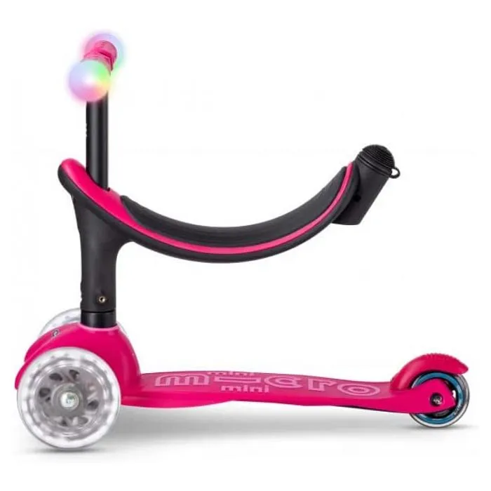 Trottinette évolutive - MICRO - Mini 3en1 Révolution Magic Rose - Mixte - 12 mois+ - Loisir-2