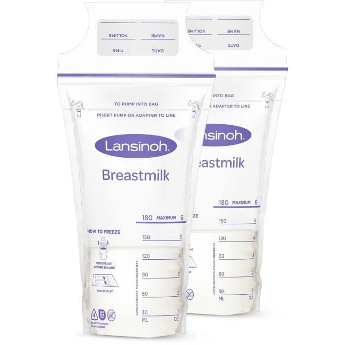 LANSINOH Sachets de conservation du lait maternel 25 pcs-0