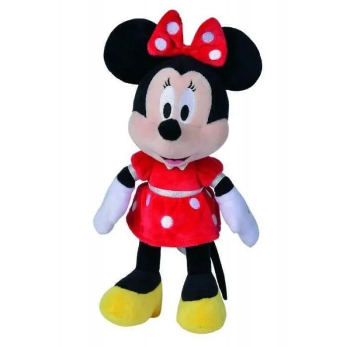 Peluche Disney - Minnie et sa robe rouge - 60 cm - PICWIC - Mixte - 3 mois - Enfant - Intérieur-0