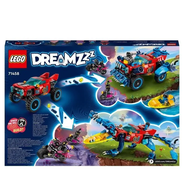 LEGO® DREAMZzz 71458 La Voiture Crocodile, Jouet de Voiture 2-en-1, un Monster Truck-5