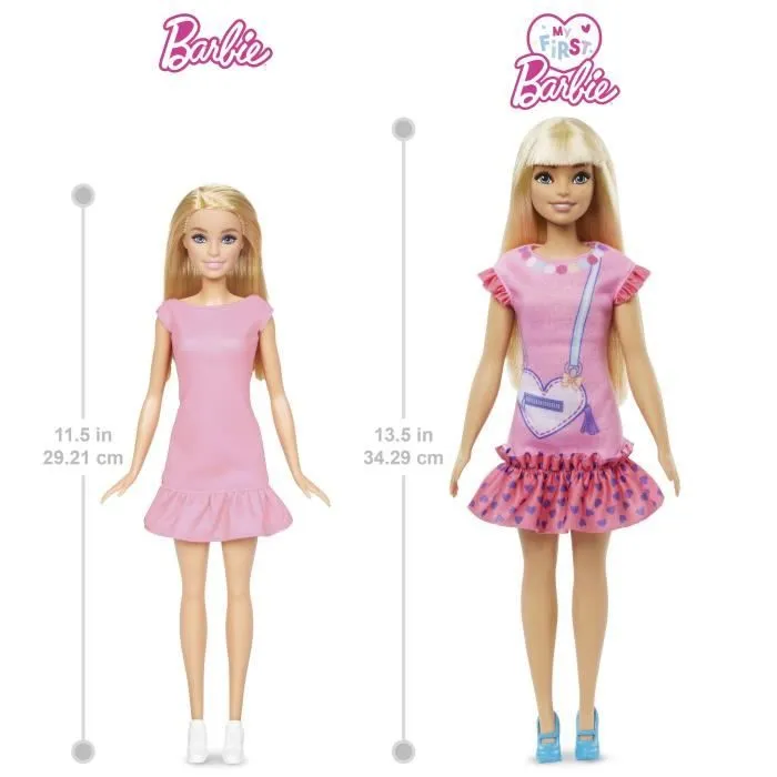 Barbie®-Ma Première Barbie-Poupée Malibu blonde HLL19-6