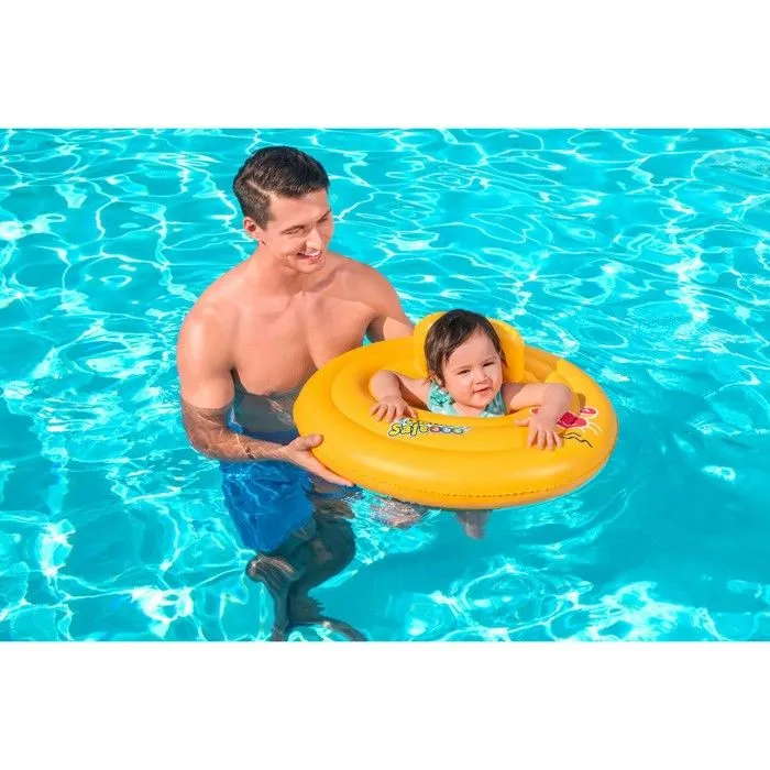 Bouée natation siège ronde bébé Bestway-1