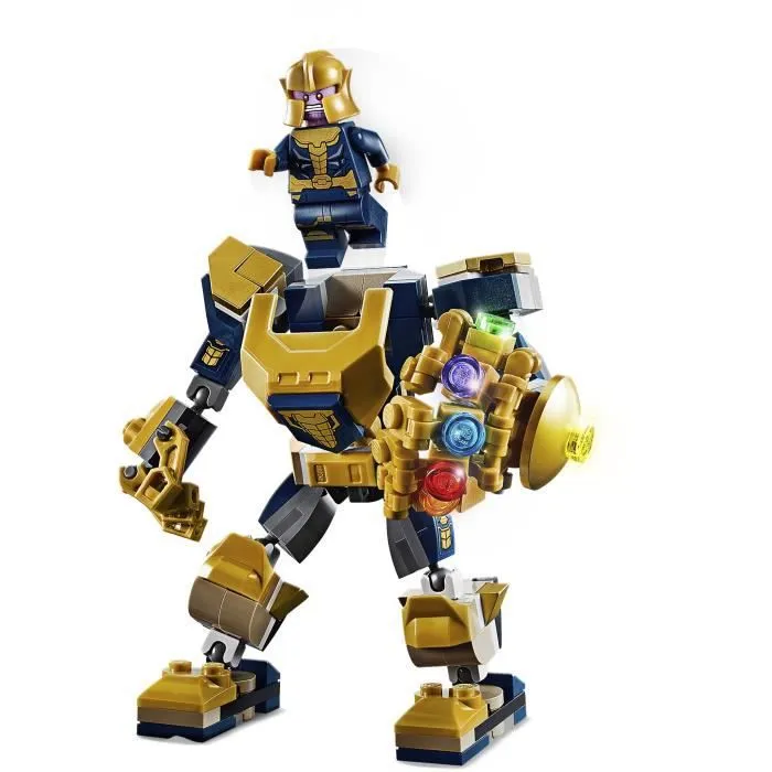 Jouet de construction - LEGO® - Marvel Super Heroes 76141 - Robot de Thanos - 152 pièces - 3 ans et plus-2