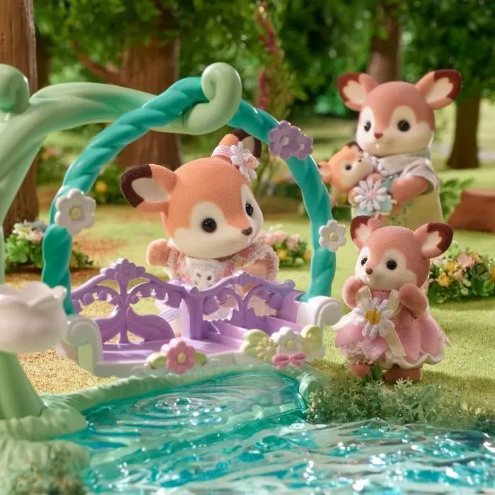 Les bébés Biche et balancelle - SYLVANIAN FAMILIES - 5801-3