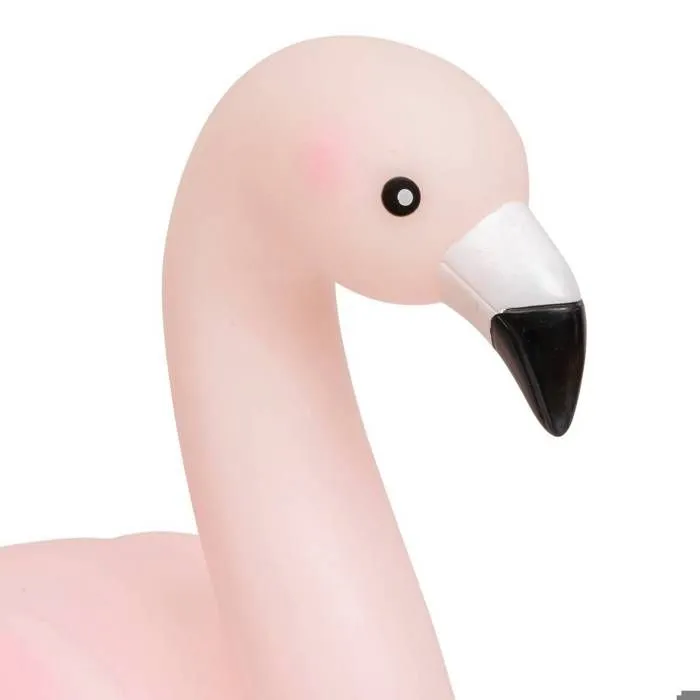 Veilleuse enfant à pile flamant rose "Amel" rose H14,5cm - Atmosphera createur d'interieur - Rose-3