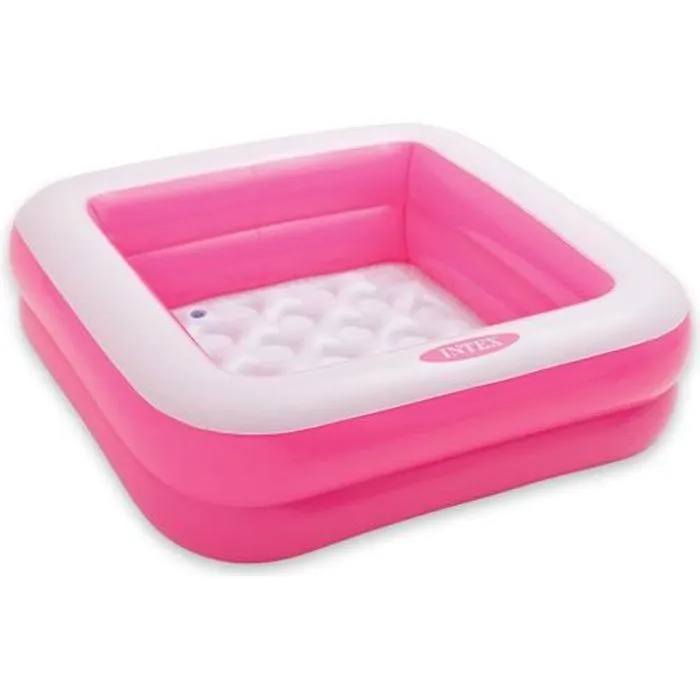 Piscine gonflable - EMINZA - Koh Tao - Rose - Enfant - Rond - 85x85x23 cm - PVC-0