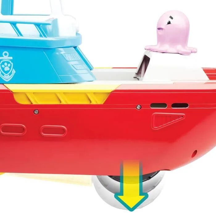Bateau Sea Patroller - Pat' Patrouille - Véhicule de sauvetage avec effets sonores et lumineux-6
