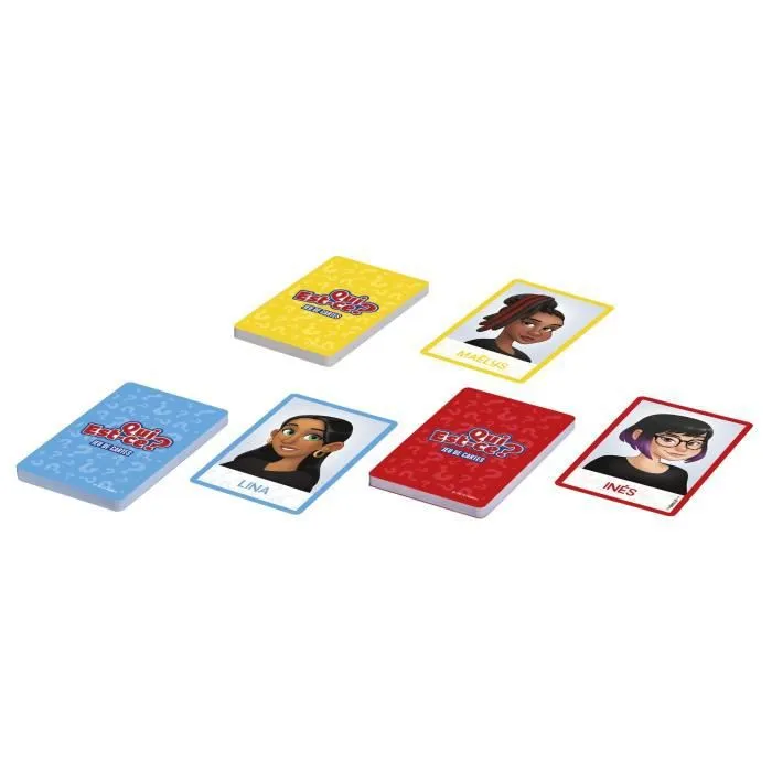 QUI EST-CE ? -Jeu de cartes - pour enfants-1