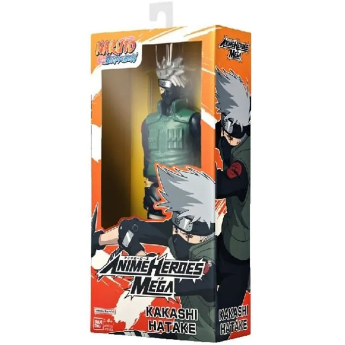 Figurine Anime Heroes articulée - BANDAI - Naruto Shippuden - Kakashi Hatake Mega - 30 cm-4
