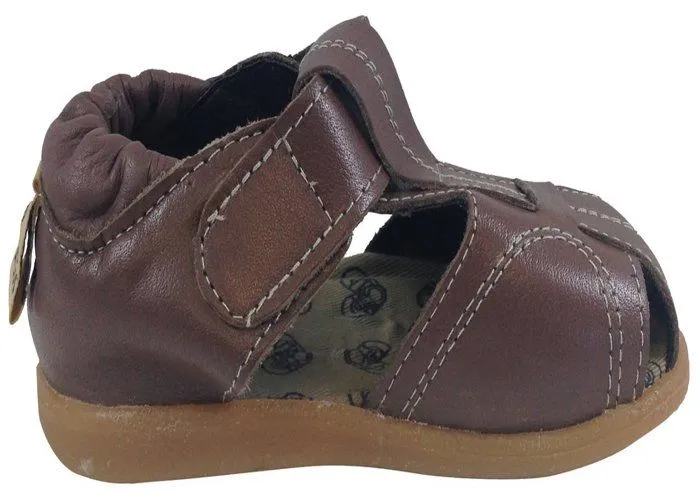 Chausson - pantoufle - babouche Shooshoos Chaussures en cuir Sandales a semelle dure-1