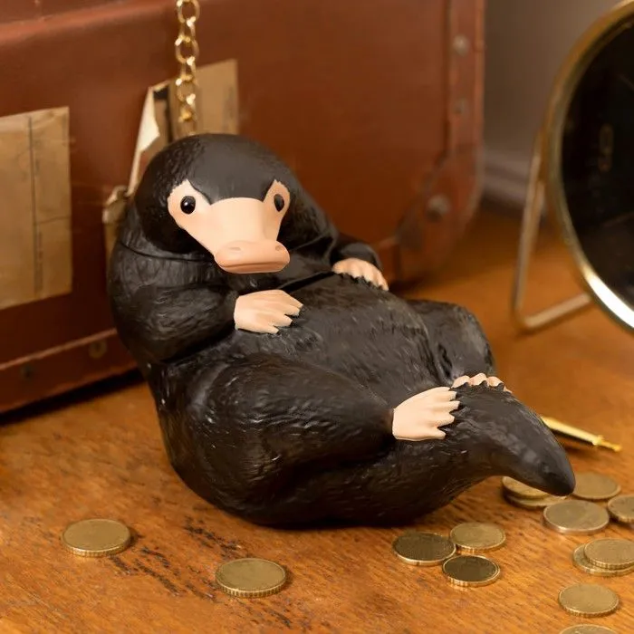 Tirelire statuette - Harry Potter - Niffleur - Noir - Enfant - Mixte-0