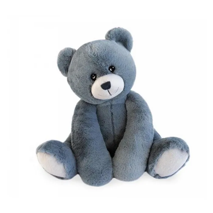 Peluche - HISTOIRE D'OURS - Ours Oscar Blue Jean - 35 cm - Mixte - Douceur exceptionnelle-2