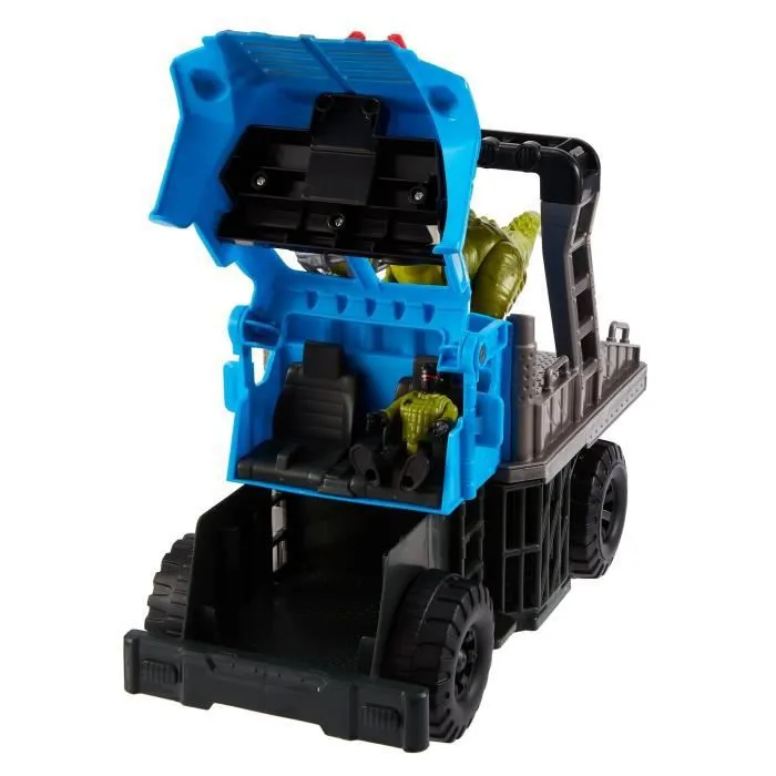 Fisher Price - Imaginext Jurassic World - Le Camion De Capture - Accessoire figurine d'action - Multicolore-5