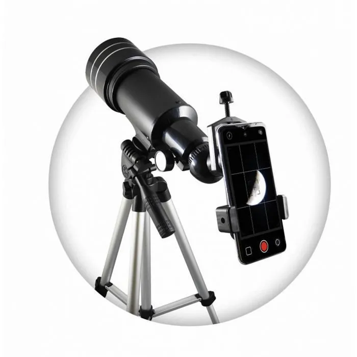 Télescope lunaire Buki - 30 activités - Pour enfants de 8 ans et plus - Noir-3