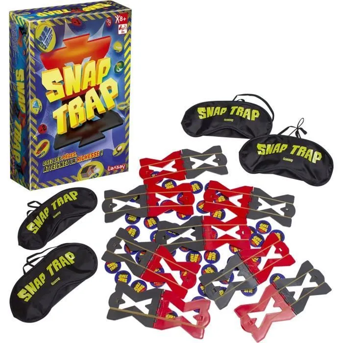 Snap Trap - LANSAY - Jeu de société - Dès 8 ans-0